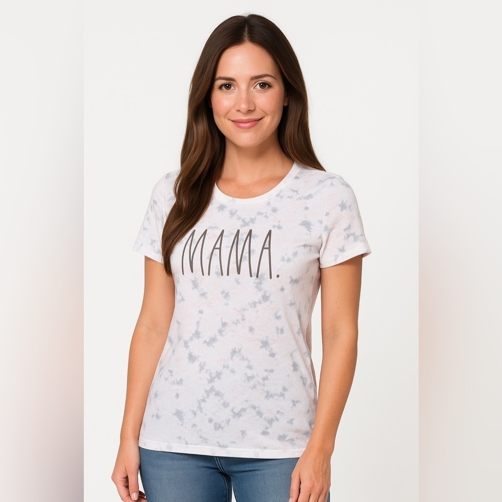 NWT Rae Dunn tie-dye size medium mama T-shirt